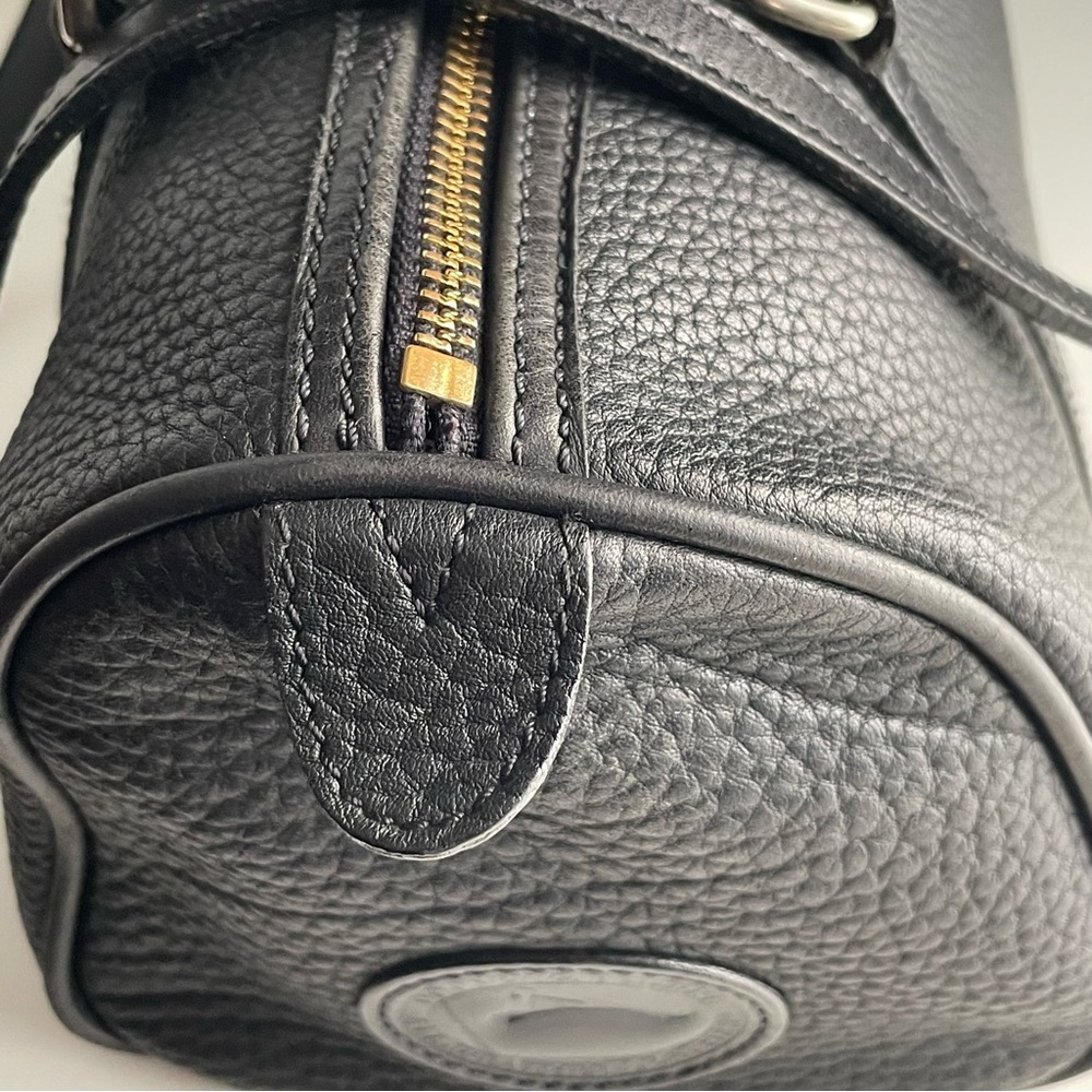 Dooney and Bourke awl pebbled leather barrel bag - Picture 9 of 16